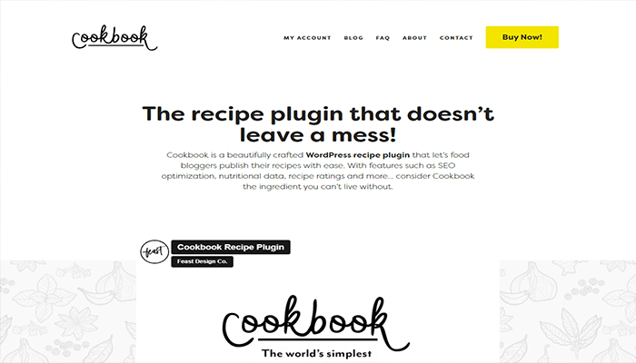 افضل 10 اضافات وصفات ووردبريس لمدونات الطعام (2025) 9 cookbook wordpress plugin