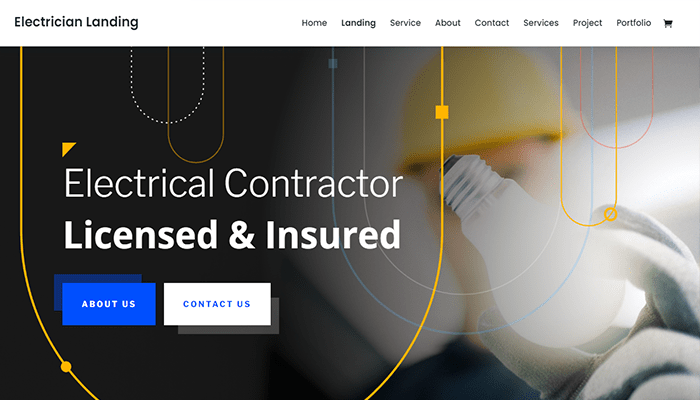 أفضل 12 قوالب ووردبريس الكهربائية - لجميع المهندسين لعام 2026 10 قالب للكهربائيين Diiv