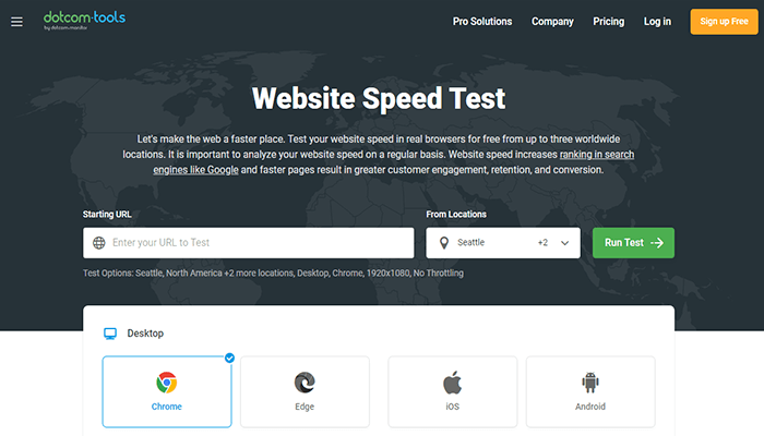 افضل 15 ادوات اختبار سرعة الموقع الإلكتروني لعام 2026 10 اداة قياس سرعة موقع الويب Dotcom Monitor