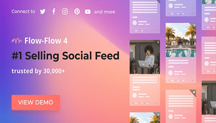 افضل 20+ اضافات السوشيال ميديا ووردبريس لعام 2025 11 اضافة ووردبريس للتواصل الاجتماعي - Flow-Flow Social Stream