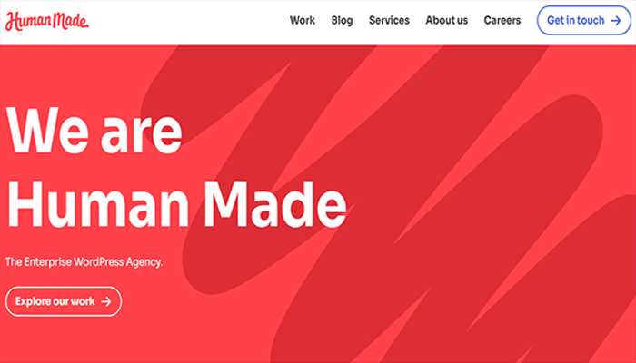 افضل 40 شركات تطوير مواقع الكترونية فى عام 2026 24 humanmade homepage