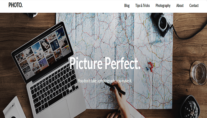أفضل 30+ قوالب التصوير الفوتوغرافي ووردبريس لعام 2026 5 imagegridly wordpress theme