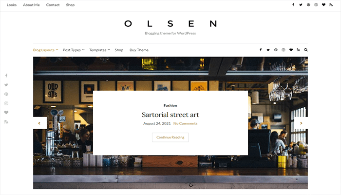 أفضل 25+ قوالب ووردبريس مدفوعة منظمة ومرتبة لعام 2025 18 قالب ووردبريس مدفوعة Olsen