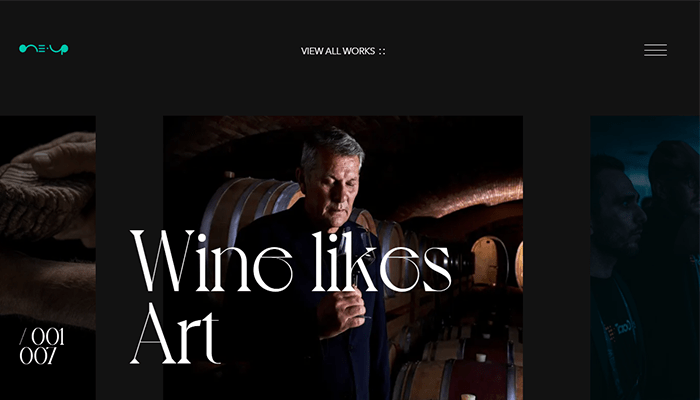 افضل 40 شركات تطوير مواقع الكترونية فى عام 2026 32 oneupstudio homepage