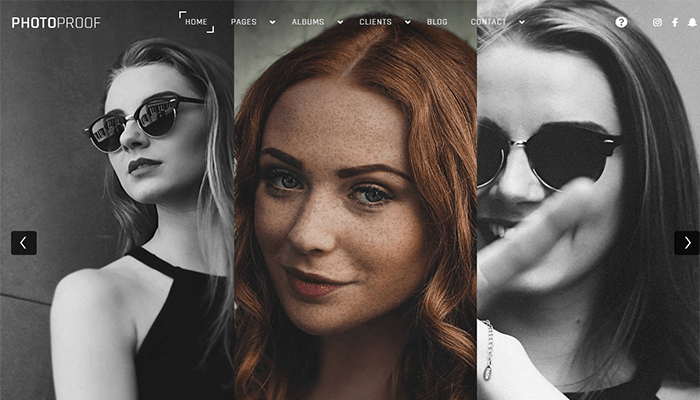 أفضل 30+ قوالب التصوير الفوتوغرافي ووردبريس لعام 2026 25 قوالب ووردبريس فوتوغرافي - Photoproof