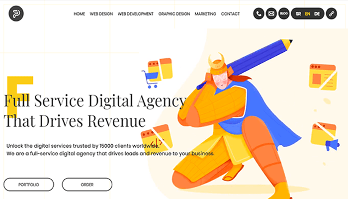 افضل 40 شركات تطوير مواقع الكترونية فى عام 2026 4 شركة تطوير الويب - PopArt Studio