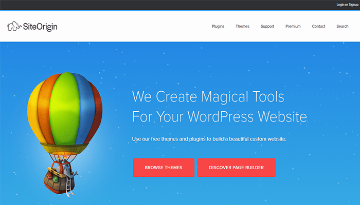 افضل 15+ منشئي صفحة ووردبريس بالسحب والإفلات لعام 2026 9 منشئ صفحات ووردبريس - SiteOrigin Page Builder