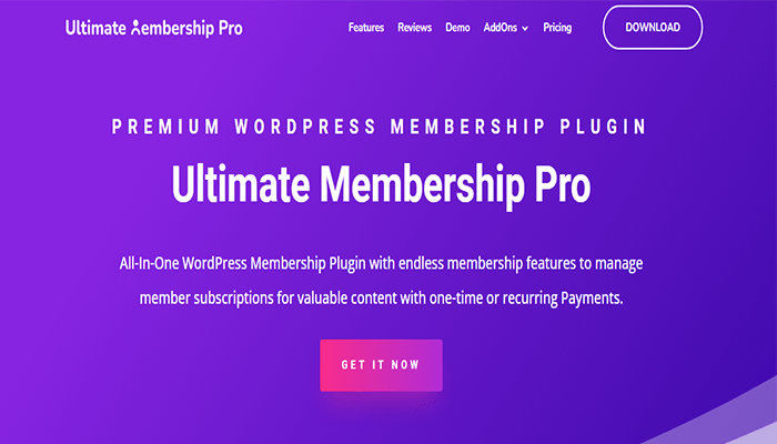 افضل 20 اضافات عضوية ووردبريس لعام 2025 18 ultimate membership pro plugin