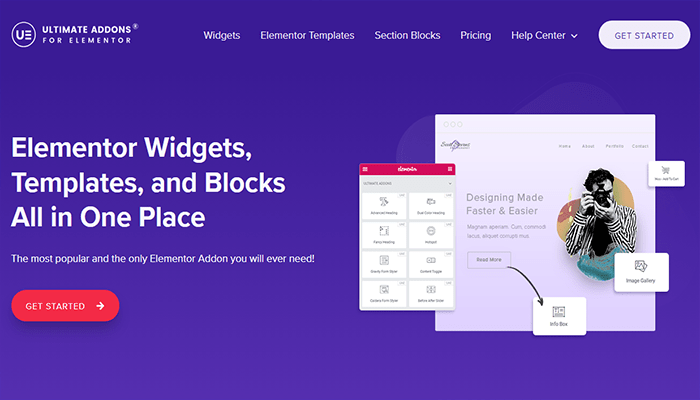 أفضل 15+ اضافات نموذج الاتصال ووردبريس لعام 2025 8 اضافة Ultimate Addons for Elementor
