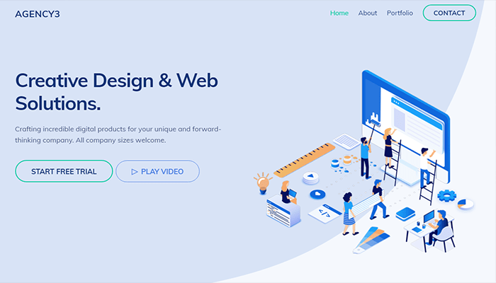 أفضل 40 قوالب اعمال ووردبريس المثالية للشركات لعام 2025 10 ultra agency wordpress theme