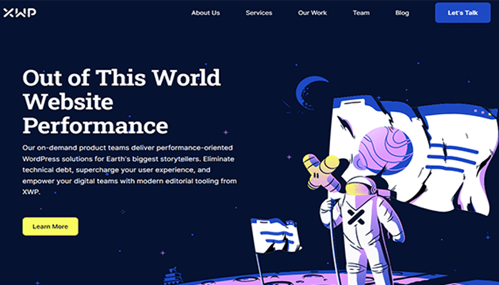 افضل 40 شركات تطوير مواقع الكترونية فى عام 2026 18 xwp homepage