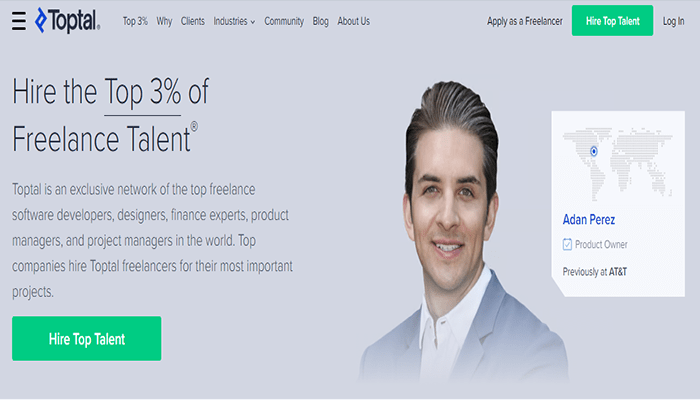 أفضل 15+ مواقع مستقل للعثور على عمل لعام 2025 2 موقع مستقل Toptal