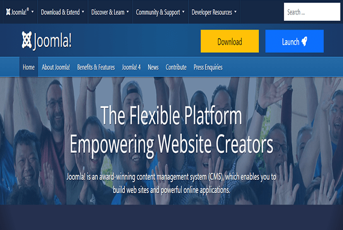 ما هو نظام إدارة المحتوى CMS؟ دليل شامل للمبتدئين 5 نظام إدارة المحتوى - Joomla
