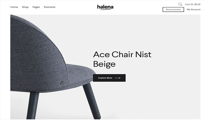 أفضل 30+ قوالب تجارة الكترونية ووردبريس لزيادة مبيعاتك 2025 22 قالب التجارة الكترونية ووردبريس Halena