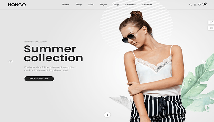 أفضل 30+ قوالب تجارة الكترونية ووردبريس لزيادة مبيعاتك 2025 26 قالب التجارة الكترونية - Hongo