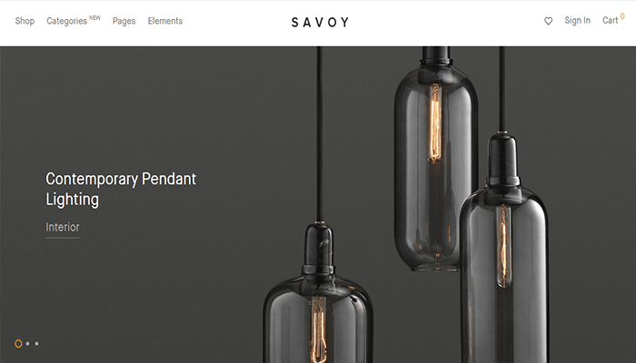 أفضل 30+ قوالب تجارة الكترونية ووردبريس لزيادة مبيعاتك 2025 18 قالب التجارة الإلكترونية - Savoy