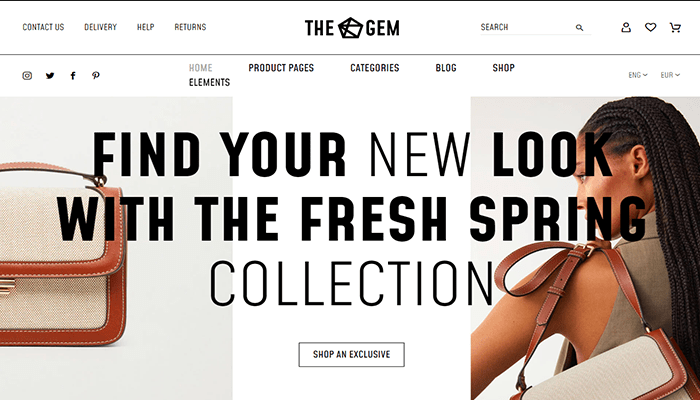 أفضل 30+ قوالب تجارة الكترونية ووردبريس لزيادة مبيعاتك 2025 17 قالب متجر الكتروني TheGem