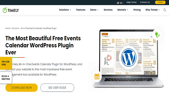 أفضل 13 اضافات أحداث ووردبريس الكثير منها مجاني لعام 2025 7 اضافة أحداث ووردبريس All in One Event Calendar