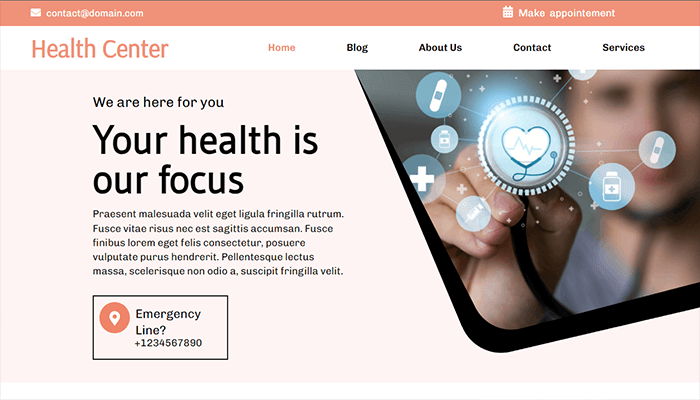 أفضل 25+ قوالب ووردبريس مدفوعة منظمة ومرتبة لعام 2025 25 Health Center Wordpress Theme