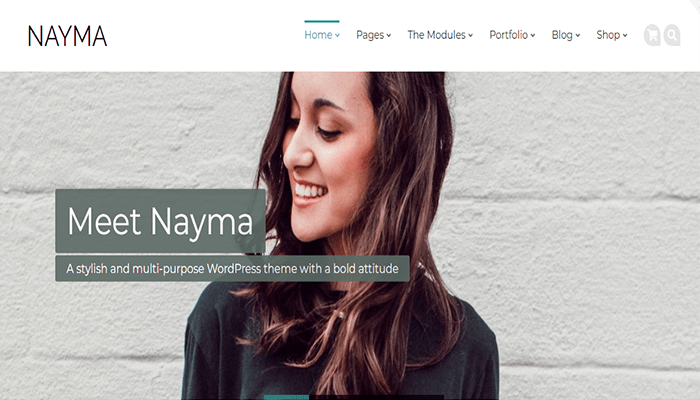 أفضل 25+ قوالب ووردبريس تعليمية للمدارس والجامعات (2026) 19 Nayma Wordpress Theme