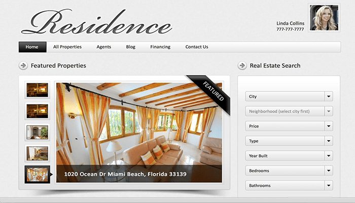 أفضل 24 قوالب ووردبريس عقارات للوسطاء العقاريين لعام 2025 10 قالب ووردبريس العقارية Residence