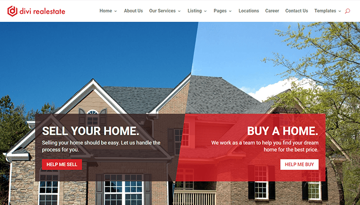 أفضل 24 قوالب ووردبريس عقارات للوسطاء العقاريين لعام 2025 5 قالب ووردبريس العقارية Divi Real Estate