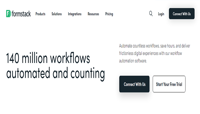 أفضل 15+ اضافات نموذج الاتصال ووردبريس لعام 2025 13 اضافة نموذج الاتصال ووردبريس Formstack