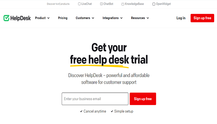 ما هو تسويق الأداء؟ وكيفية قياسه + نصائح للمبتدئين 6 Helpdesk - ما هو تسويق الأداء