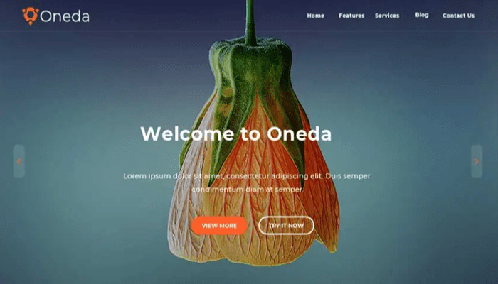 أفضل 30+ قوالب صفحة واحدة ووردبريس لعام 2025 16 oneda wordpress theme