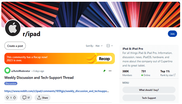 ما هو الجيست بوست؟ كل ما تحتاج إلى معرفته 20 رديت: موضوع ايباد