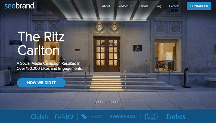 أفضل 29 وكالات تسويق رقمي لزيادة المبيعات فى عام 2026 4 seobrand homepage