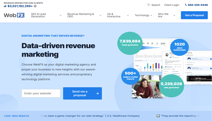 أفضل 29 وكالات تسويق رقمي لزيادة المبيعات فى عام 2026 1 وكالة تسويق رقمي - Webfx