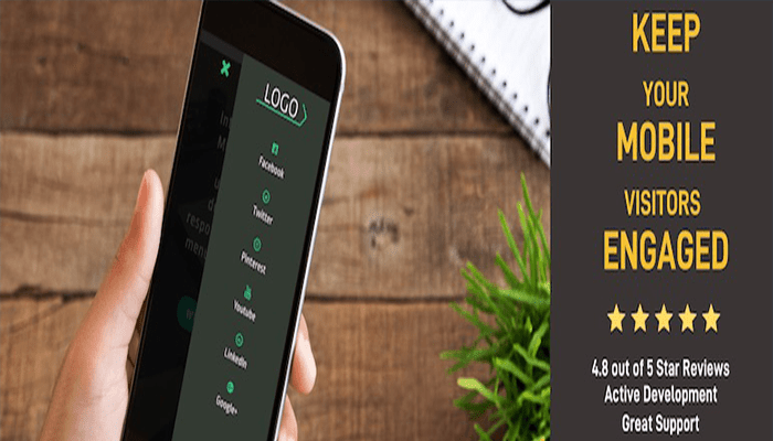 أفضل 9 اضافات قائمة ووردبريس لعام 2025 5 اضافة ووردبريس للقائمة
WP Mobile Menu