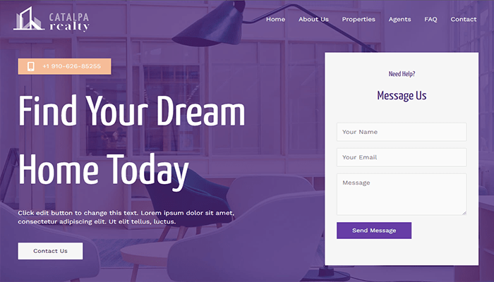 أفضل 24 قوالب ووردبريس عقارات للوسطاء العقاريين لعام 2025 4 قالب ووردبريس العقارية Astra Real Estate