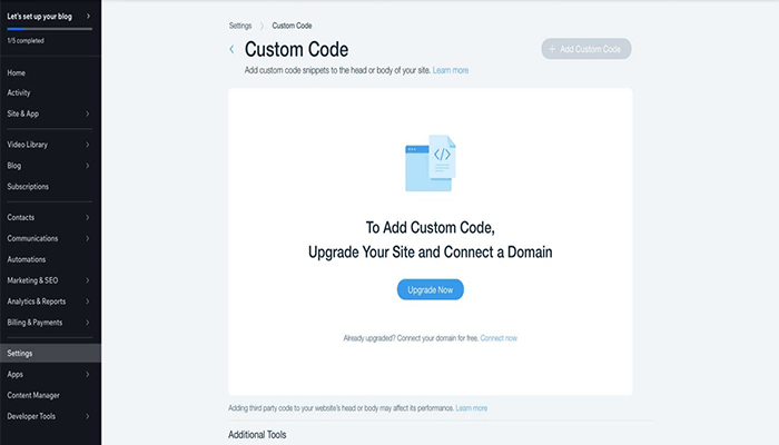 مقارنة Wix وWordPress: ما هو الخيار الأفضل لك؟ 10 Add Custom Code WordPress vs