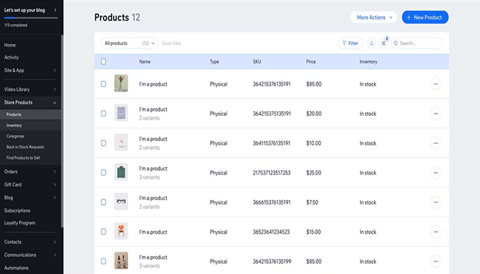 مقارنة Wix وWordPress: ما هو الخيار الأفضل لك؟ 19 Add a product in