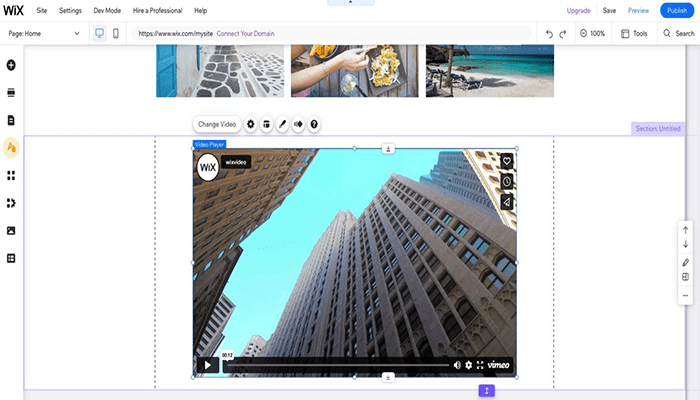 مقارنة Wix وWordPress: ما هو الخيار الأفضل لك؟ 12 Adding Elements in Wix Page Builder