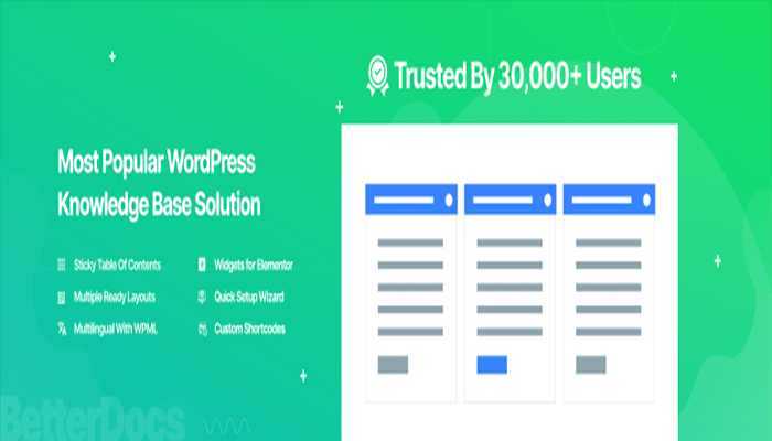 أفضل 6 اضافات ويكي ووردبريس لانشاء قاعدة معرفة قوية 2025 3 اضافة ويكي BetterDocs