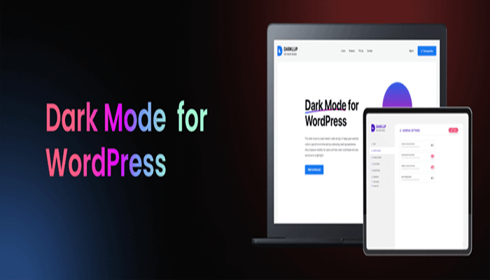 أفضل 8 اضافات الوضع المظلم ووردبريس لتمكين الوضع المظلم فى موقعك 5 اضافة الوضع الداكن ووردبريس Darklup
