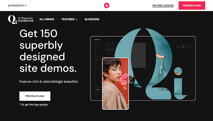 أفضل 45 قوالب ووردبريس متعددة الأغراض لعام 2026 9 قالب ووردبريس متعدد الأغراض - Qi Theme