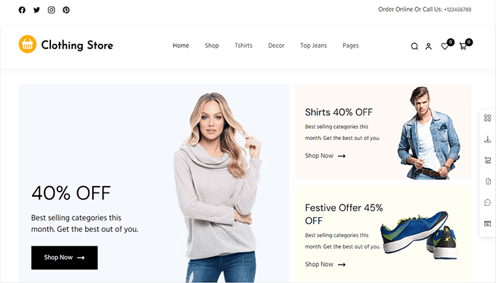 أفضل 45 قوالب ووردبريس متعددة الأغراض لعام 2026 10 قالب ووردبريس متعدد الأغراض - Shopexcel Pro