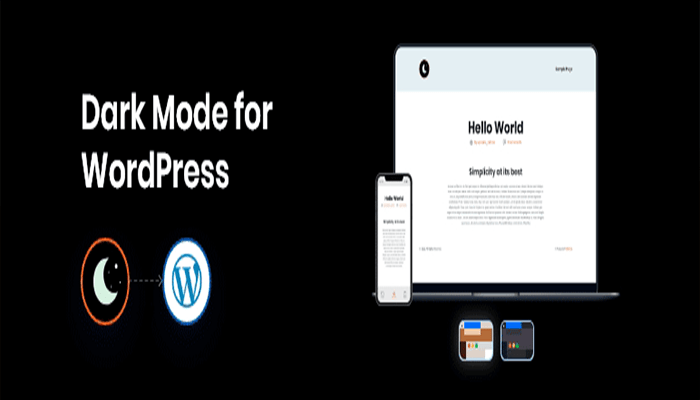 أفضل 8 اضافات الوضع المظلم ووردبريس لتمكين الوضع المظلم فى موقعك 1 WP Dark Mode Plugin