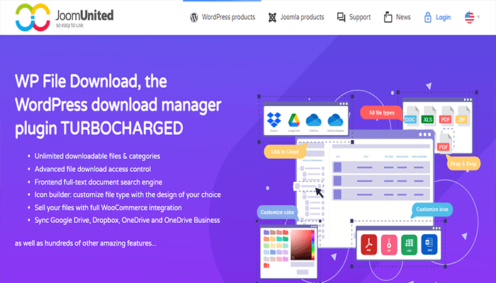 أفضل 10 اضافات ادارة التحميل ووردبريس لعام 2025 7 اضافة ادارة التحميل WP File Download