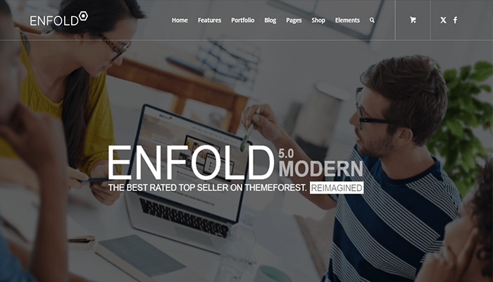 أفضل 29 قوالب ووردبريس الأكثر شهرة لعام 2026 21 قالب ووردبريس Enfold