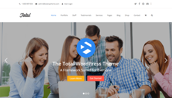 أفضل 10+ قوالب ووردبريس للتسويق بالعمولة لعام 2025 4 قالب Total