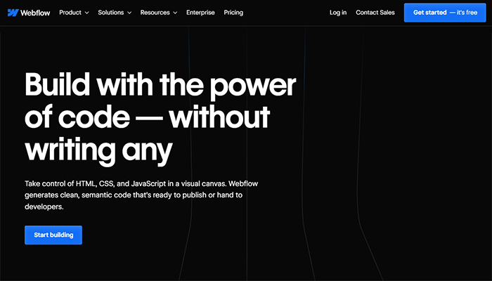 أفضل بدائل ووردبريس والمنافسين لعام 2025 9 Webflow