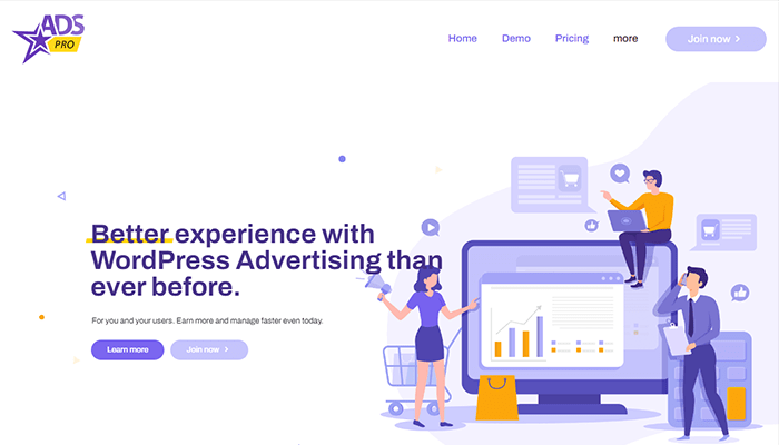 افضل 14 اضافات BuddyPress للمجتمعات عبر الانترنت 9 Ads Pro WordPress Advertising Manager