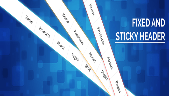 أفضل 9 اضافات هيدر ثابت ووردبريس لعام 2025 7 Fixed And Sticky Header