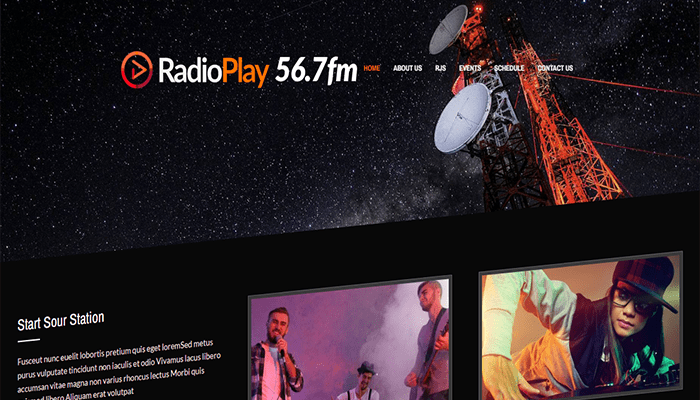أفضل 15+ قوالب محطة راديو ووردبريس لعام 2025 19 قالب محطة راديو ووردبريس Music Play