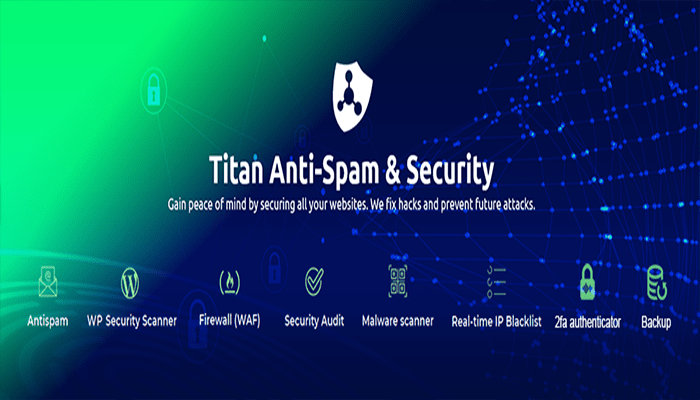 أفضل 9 اضافات البريد العشوائي ووردبريس 5 Titan Anti spam Security WordPress Plugin